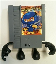 Ninja Monkey Gaiden' Mini 10-Doh! Series 1 Vinyl Figure by Jerome Lu