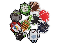 Android Foundry Stickers Set B Pack of 10 Stickers