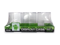 HALF MASTER CASE of 12-3 Packs of Hexagonal Android Display Cases by Android Foundry