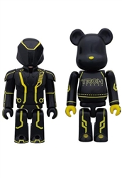 Clu and Clu's Lightcycle Tron Legacy Pack of 2 Bearbrick Figures