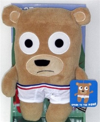 Bear in Underwear Plush - Honey