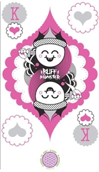 Buff Monster Playing Cards Poster