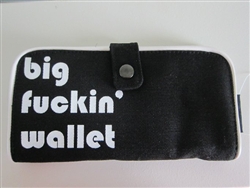 Black Big F***in' Wallet By Artist Todd Goldman