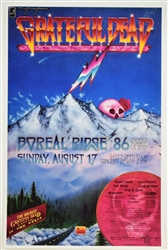 Grateful Dead Boreal Ridge Original Concert Poster