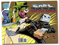 Carl, the Cat That Makes Peanut Butter Sandwiches Comic - Jim Mahfood