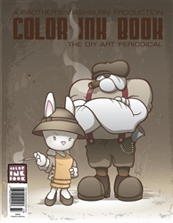 Color Ink Book Volume 23 Huck Gee Cover Diy Coloring