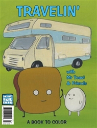 Color Ink Book - Travelin' with Mr. Toast & Friends