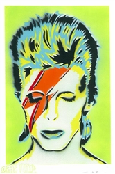 David Bowie' Original Painting by artist Jason Adams