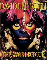 David Lee Roth 1986 the World Tour Concert Tour Program Booklet