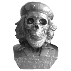 Dead Che Silver Edition Designer Urban Vinyl Bust Figure Frank Kozik