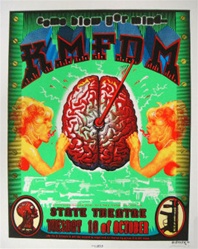 KMFDM Silkscreen Poster - Emek