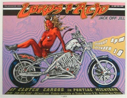 Lords Of Acid Silkscreen Poster - Emek