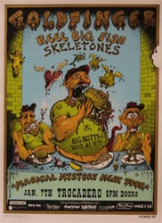 Magical Mystery Meat Tour Poster - Emek