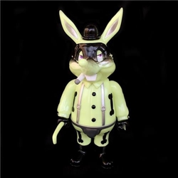 A Clockwork Graveyard Gid Edition Designer Vinyl Figure Kozik X Blackbook Toys