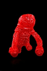 Forest Monsta Clear Red Edition Sofubi Kaiju Vinyl Figure by Waotoyz