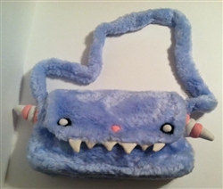 Blue Gooli Shummi Plush Purse Bag by Dr. Krinkles