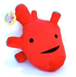 Humongous Heart Plush - I Got The Beat!