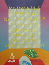 Traffic Concert Poster - John Van Hamersveld