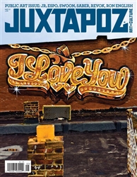 ESPO Cover Juxtapoz Magazine Issue 136 - May 2012