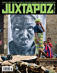 JR Cover Juxtapoz Magazine Issue 136 - May 2012