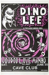 Kozik Dino Lee Voodoo Love Mambo Rock Concert Handbill Poster Signed