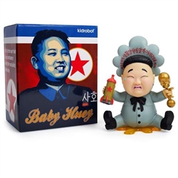 Baby Huey Blue Vinyl Toy Figure Frank Kozik Kidrobot