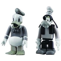 Donald Duck and Goofy Disney Pack of 2 Kubrick Figures