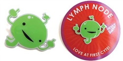 Lymph Node Lapel Pin - Love At First Cyte