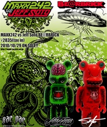 MAXX242 vs Jeff Soto Bearbrick Set