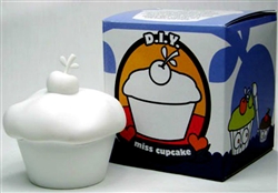 DIY Miss Cupcake Do-It-Yourself Vinyl Figure Designed by olive47