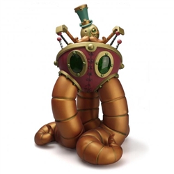 Mr. Pumfrey and His Astounding Mechanised Perambulator Designer Vinyl Figure by Doktor A