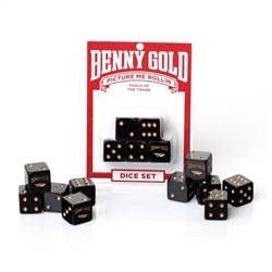 'Picture Me Rollin' Dice Set by Benny Gold