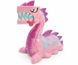 PINK Sluggonadon Designer Vinyl Kaiju Figure by Joe Ledbetter