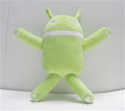 Ganndroid 6" Plush with Suction Cups by Gann Memorials