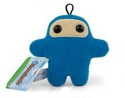 Blue Pocket Ninja Classic Plush