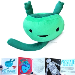 Prostate Plush Designer Plush I Heart Guts