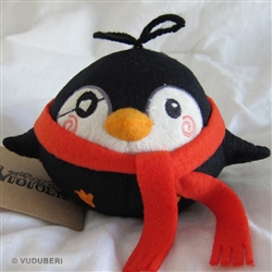 'Argh' Red Scarf Series 2 Pygmy Penguin Plush Figure