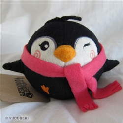 'Lala' Pink Scarf Series 2 Pygmy Penguin Plush Figure