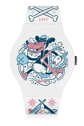 KRONK 'Rat Basterd' White Edition Vannen Watch