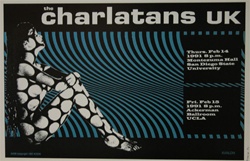 The Charlatans UK Poster - SDSU and UCLA Concerts