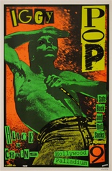 Iggy Pop and Alice In Chains Poster - Hollywood Palladium