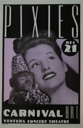 Pixies Poster - Ventura Concert Theatre