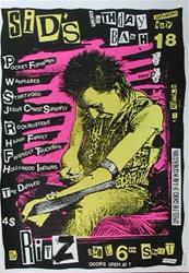 Sid's Birthday Bash Concert Poster