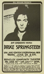 Bruce Springsteen Concert Poster - Randy Tuten