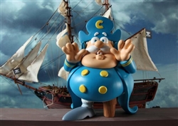 Cap'n (Captain) Cornstarch Vinyl Figure Open Edition - Ron English