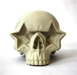 Ron English Bone White Star Skull Vinyl Figure