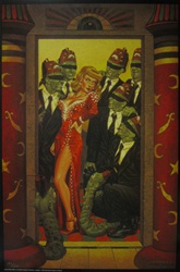 Secret Mystic Rites in the Sacred Temple of Fraternity - Todd Schorr