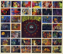 Veil Of Delirium Limited Edition Uncut Sheet - Todd Schorr