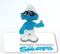 Brainy Smurf The Smurfs Tynies Mini Glass Figurine