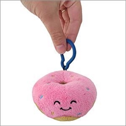 Micro Squishable Pink Donut Designer Plush Figure Squishable